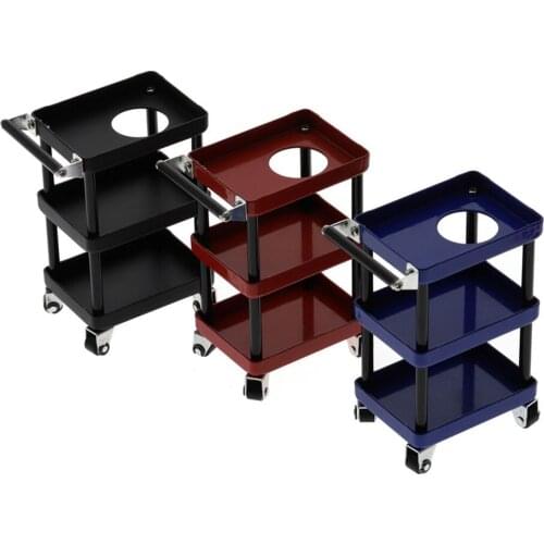 Toy Tools Rack Maintenance Trolley Tool Holder for 1/8 1/10 TRX4 Defender G63 Axial SCX10 RC Car Accessories Parts