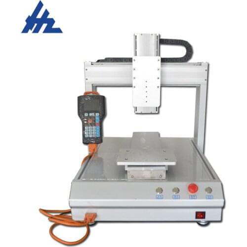 Automatic screw lock platform 331 points rubber machine fully automatic three-axis platform solder platform Screw machine