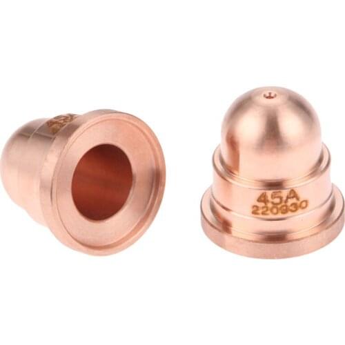 10Pcs 45A Nozzle 220930 Nozzle for Plasma Cutting Torch Consumables FineCut Processes Welding & Soldering Supplies