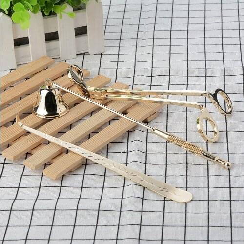 3pcs/set Snuffer Trimmer Hook Candle Wick Trimmer Wick Trimmer Accessories Home Decor Wedding Kit Party Candle Scissors