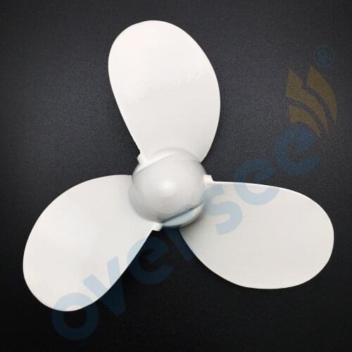 6F8-45942-01-EL Aluminum Propeller Size 7-1/4X5 Replaces For Yamaha Parsun 2HP 2.5HP Outboard Motor 6F8-45942 7.25x5