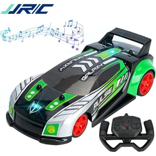 RC Racing Car JJRC Q89 4-Wheel-Drive Remote Control Car Off-Road Vehicle with LED Light Music RC Car Toy for Boy Kids
