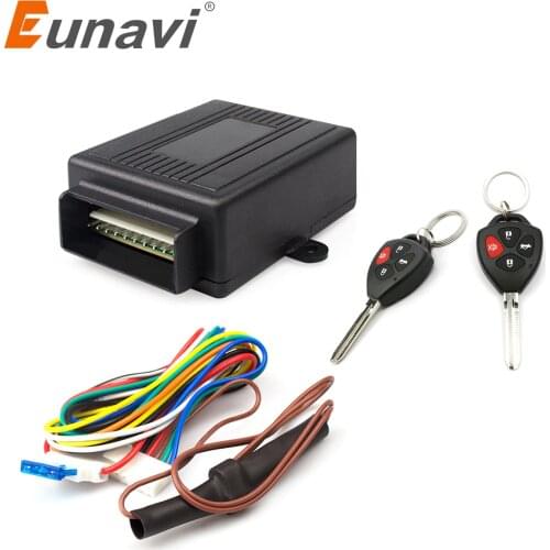 Eunavi 402/30912V New Universal Car Auto Remote Central Kit Door Lock Locking Vehicle Keyless Entry System hot selling