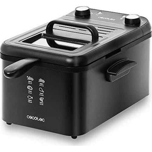 Deep-fat Fryer Cecotec CleanFry Infinity 3000 3 L 2400W Black