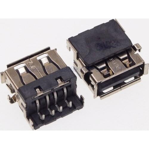 10pcs USB Jack female socket for HP DELL 2.0 usb port interface SIZE:14MM*13MM*5.6MM