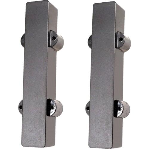 Tooyful 2Pcs 5 String Pickup Covers Closed Seal Type for JB Bass Electric Guitar New