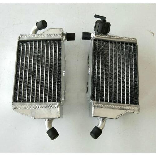 Left + Right Aluminum Radiator Fit For KTM 65 SX 65SX SX Mini 2016 2017 2018 2019 KIT 16 17 18 19