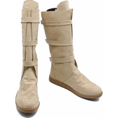 Luke Skywalker Cosplay Shoes Boots Superhero Halloween Carnival Party Costume Accessories