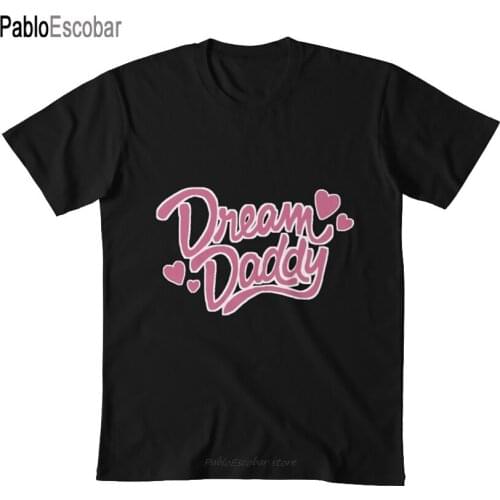 Dream Daddy T shirt dream daddy shubuzhi male cotton t-shirt fashion men tee-shirt 4XL 5XL plus size