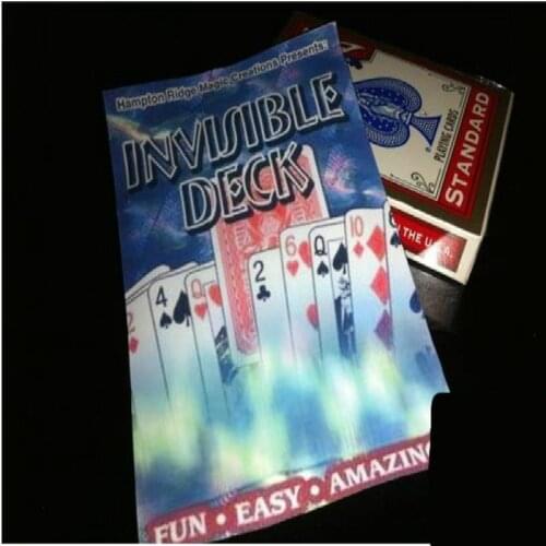 The Invisible Bycicle Deck Magic Tricks Cards Magic Tricks Props Toys Close Up Magic Tricks,Mentalism,For Professional Magicians