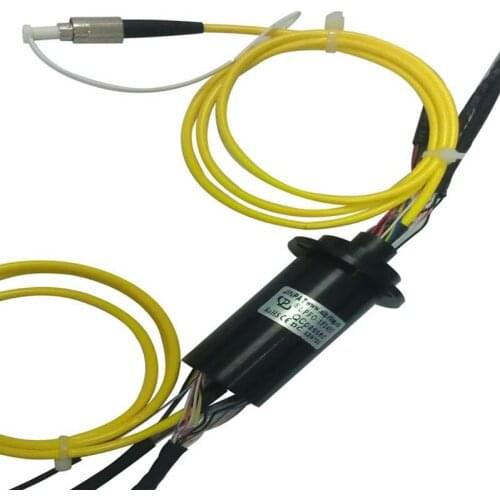 Fiber Optic Rotary Joints Connector With Electromagnetic Interference 24 Circuits For Underwater Detecting Instrument