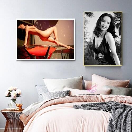 Dita Von Teese Poster Star Sexy Beautiful Girl Model Wall Art Prints Photo Portrait Pictures Bar Hotel Cafe Decor Mural