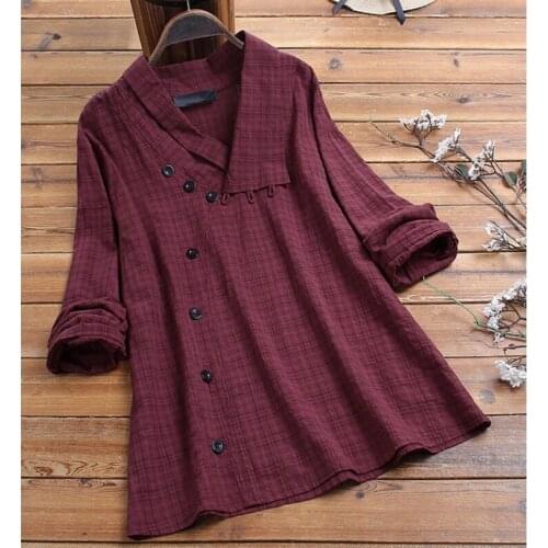 Plegie Women's Plaid Shirts