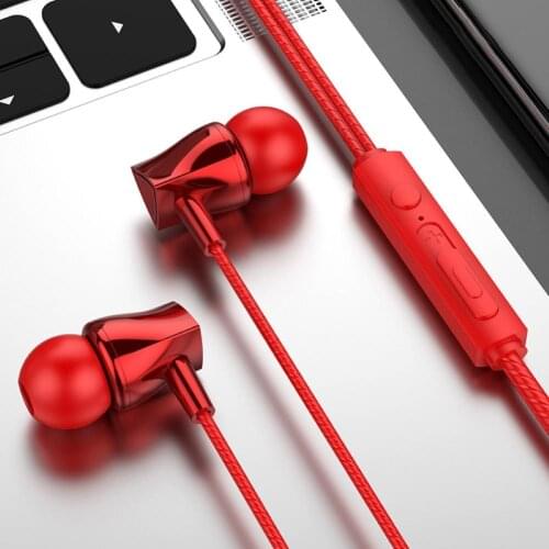 X10 3.5mm Plug In-Ear Wired Stereo Earphone Headset with Mic Earphone Helmets For CS Games Gaming In-Ear Headset