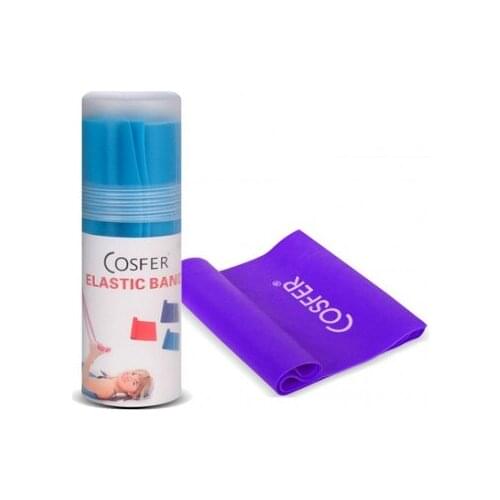 Cosfer Pilates Tire Tube 150 Cm x 15 Mm Thick Purple