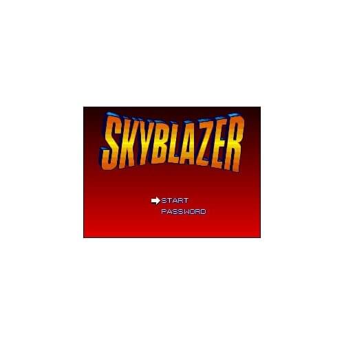 Sky Blazer 16 Bit Big Gray Game Card For NTSC USA Game Console