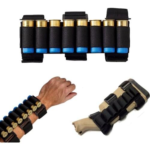 8 cartridges Tactical belts pouches molle Hunting bags holsters Ammo Shell Holder Carrier Shooters Mag Pouch bandolier gun Nylon