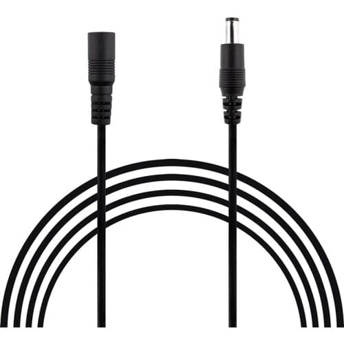DC Cable Extension Power Extend Cord 12V DC 5.5mmx2.1mm Connector Wire For LED Strip CCTV Camera