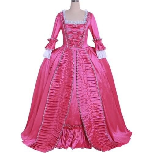 Cosplaydiy 18th Marie Antoinette Women Ball Gown Dress Rococo Colonial Georgian Evening Dress Costume L320