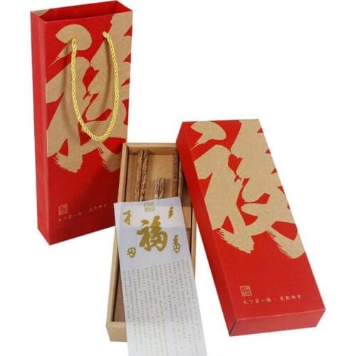80 Sets Traditional Chinese Style Reusable Chopsticks Natural Wood Chopsticks Set Handmade Wedding Gift Pack ZA6578