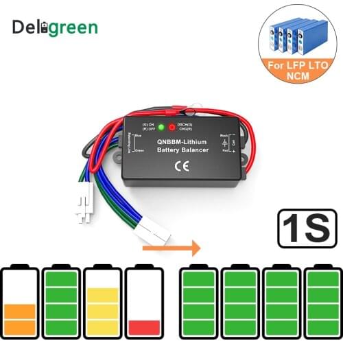 Active Balancer Battery Equalizer 1S Li-ion LiFePO4 LTO Battery for Energy storage system ESS Solar Battery with LED