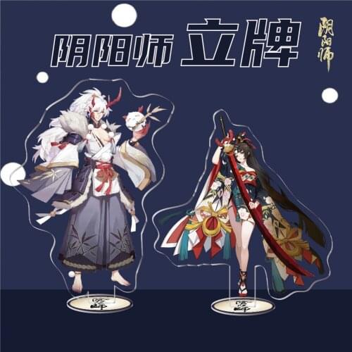 Anime Game Onmyoji Acrylic Stand Figure The Yin Yang Master Kanna Creativity Desktop Standing Plate Decoration Model Toy
