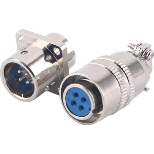 XS12 Aviation connector 2Pin/3Pin/4Pin/5Pin/6Pin/7Pin 3A XS12 Back Nut Square head formal mounted type Aviation plug