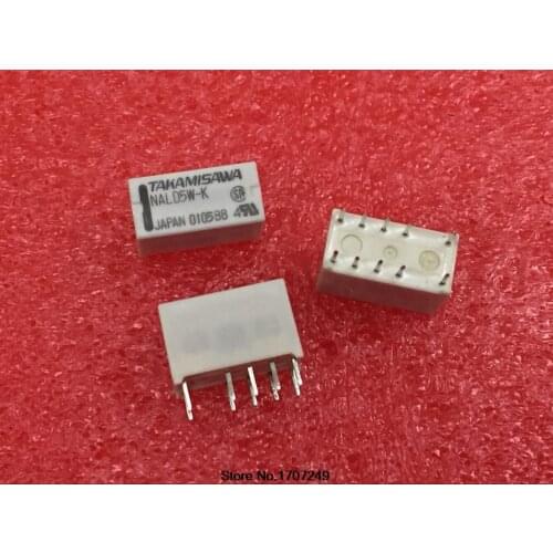 Free Shipping DHL 100% new original relay 100pcs/lot NALD5W-K DC5V 2A 10PIN Can replace TX2-L2-5V