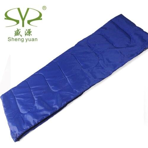 Shengyuan cotton sleeping bags outdoor camping sleeping bag lunch adult envelope -style sleeping bag 0.76kg