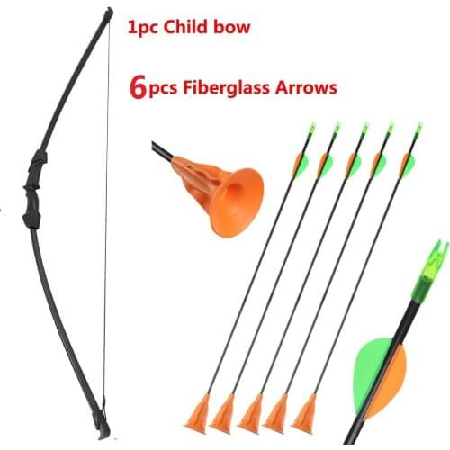 15-Pound Longbow Toy Bow, Youth Archery Set, ChildrenS Bow Outdoor Shooting Game, Used To Practice ChildrenS Recurve Bow