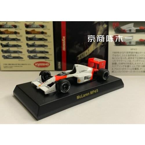 1/64 KYOSHO McLaren MP4/5 Elton Senna 1989 No. 1 F1 RACING Collection of die-cast alloy car decoration model toys