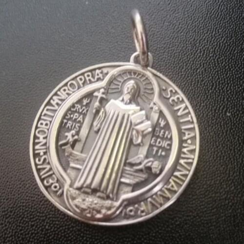 BOCAI new personality classic Jesus pendant for male real s925 sterling silver jewelry fashionable Thai silver man pendant