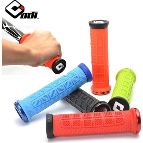 ODI Elite Pro V2.1 Lock on Grips for MTB Mountain Bike Grips Handlebar Mountain Bike Grips Alluminium Alloy+Silica Gel ODI Grips
