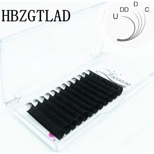Wholesale price 10-20mm Individual Silk soft Eyelash C/D/DD/U,High Quality Eyelash Extension Mink,Individual Eyelash Extensions