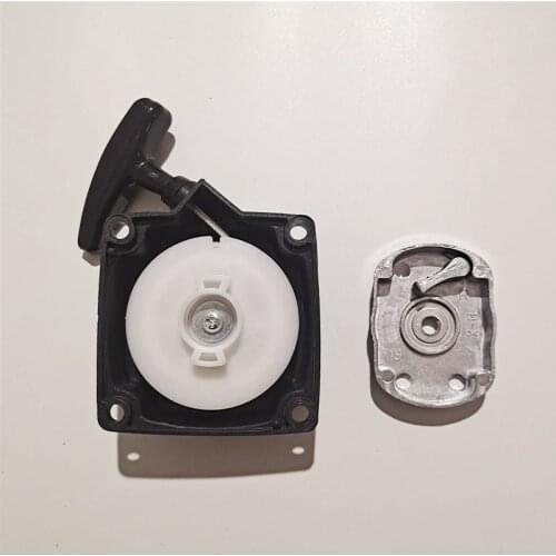 RECOIL STARTER & CUP FOR CHINESE 1E40F-5 40F-5 40-5 1E44F-5 2T BRUSHCUTTERS STRIMMERS PULL START PULLEY ROPE GRIPE CLAW COG