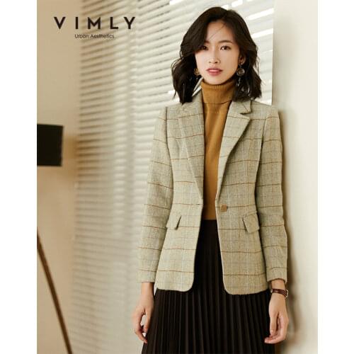 Женские осенние пальто Vimly China At AliExpress