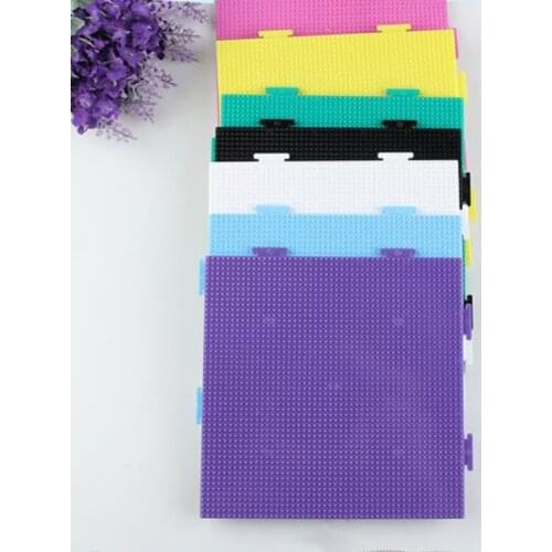 Yantjouet 2.6mm 10pcs/set Hama Beads Mini Beads Colorful Pegboard White Black Pink Green Blue Template Board Circular Square