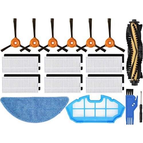 SANQ Replacement Parts Accessories for Yeedi K700 Robot Vacuum Cleaner Filters, Brushes, Mop and Screen