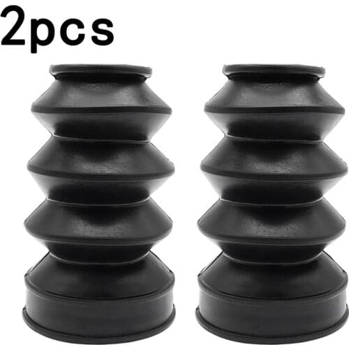 2 Pcs Motorcycle Front Fork Protector Cover Gaiters Boot Shock Absorber Dust Guard For Harley Sportster Dyna FX XL 1200 883