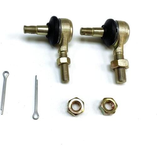 Motorcycle Accessories Right And Left Tie Rod End Kit Steel Ball Joints For Yamaha Raptor 660 YFM 350 250 450 Warrior Grizzly