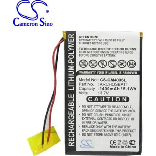 CameronSino for ARCHOS AV402E Gmini 400 402 402CC PocketDISH AV402E ARCHOSBATT battery