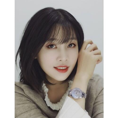 BS 0280 Ladies Watch High Quality Crystal Diamond Dress Watches Lady Fashion Waterproof Women Quartz Wristwatch Gift Relogio