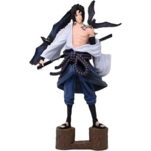 Naruto GK Figure Shippuden Anime Model Uzumaki Uchiha Itachi Akatsuki PVC Statue Collectible Toys Doll Figma for kids Sasuke
