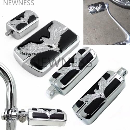 Motorcycle Foot Pegs Shifter Peg Brake Pedal Pad Cover For Harley Sportster Iron XL 883 1200 883R 883C 883L Street XG 750 500