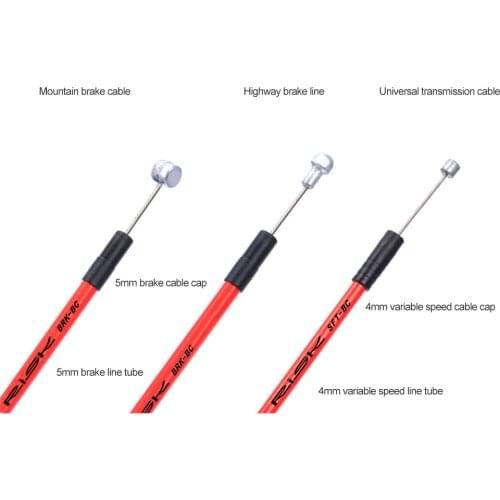 Hot 4 Colors MTB Mountain Road Bike Bicycle Brake Cable Gear Front Rear Brake Gear Cable Shifters 4/5mm Shift Set Tube Kits