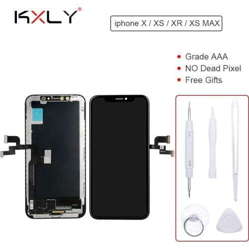 Mobile phone lcd For iPhone X XS XR LCD Display No Dead Pixel For iphonex LCD TFT Screen