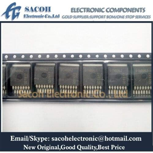 Free Shipping 5Pcs BTN8962 BTN8962TA or BTN8960 BTN8960B or BTN8982TA TO-263 High Current PN Half Bridge