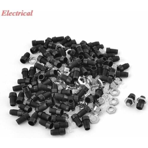 Plastic 4mm Light-emitting Diode LED Bezel Lamp Bulb Holder Panel