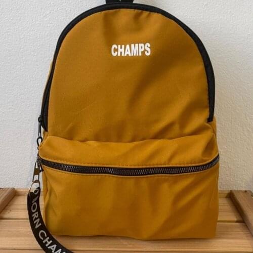 Tonar Bacgu Mustard Soft Fabric Unisex Backpack Daily New Season Fashion Trend Casual Use