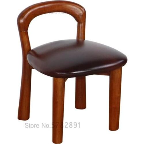 Nordic Small Stool Home Fashion Creative Shoe Change Stool Adult Living Room Solid Wood Bench Simple Modern Sofa Low Stool